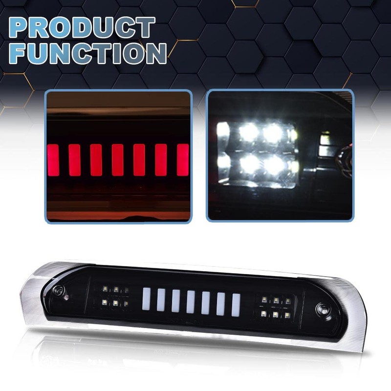PIT66 LED 3rd Brake Light, Compatible with 2002-2008 Dodge Ram