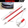 DREAMOTOR 2PCS 8"-11" Adjustable Front Bumper Lip Splitter Diffuser Strut