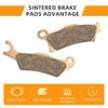 Front & Rear Brake Pads Sintered for Can Am Outlander