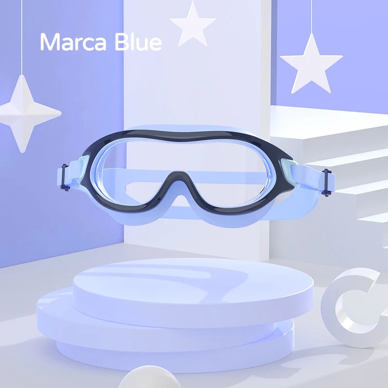 COPOZZ Kids Anti-Fog Swim Goggles – Big Frame Wide View
