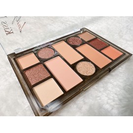 Around Brown Eyeshadow, Bronzer and Face Contour Multi Purpose Makeup Palette –- Hazelnut Latte