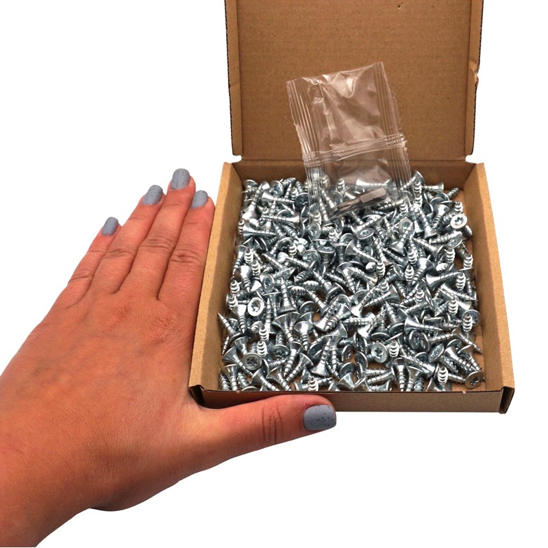 SKIR'CO (Pack of 300) 4.5 x 16mm Galvanised Steel Wood