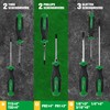 SK 7-Piece Magnetic Screwdriver Set, Includes Slotted/Phillip/Star Screwdrivers, S2 Steel,