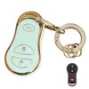 Rilnaewn Soft TPU for Jeep Key Fob Cover Fits for