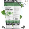 Optivida Health - Colloidal Silver Infused Coral Toothpaste W/Calcium, Xylitol,
