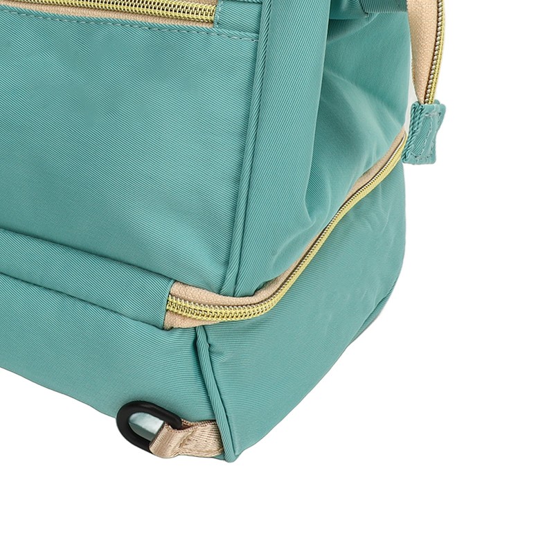 Double Layer Breastmilk Backpack Nylon and PEVA Smooth Zipper 11L