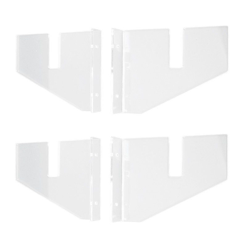 Skateboard Wall Mount Clear Acrylic Storage Display Deck Skateboard Wall