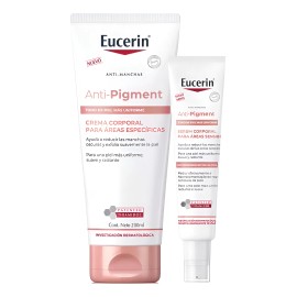 Kit Eucerin Antipigment Corporal, Crema Y Suero Areas Sensib