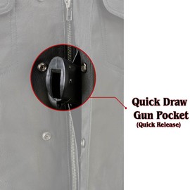 Milwaukee Leather Men's Classic Club Style Motorcycle Bikers Premium Leather Vest | MLM - Medium