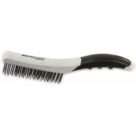 Wide Soft Handle Wire Brush 4 Rows