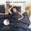 MIOTO 132x120 Alaskan King Comforter, Extra Large King Size Comforter