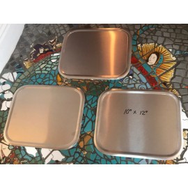 DIRTROAD.RACING Set of 3 MOTORCYCLE VINTAGE RACING NUMBER PLATES 3-10"X12" Al 1/2"BEAD .032" NEW