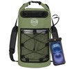 STOVER 30L Dry Bag Backpack with Waterproof Phone Pouch -
