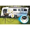 MCAMPAS 1/4" Propane Quick Connect Adapter Kit Converter 3/8" Female