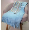 GFM® Embroidered Cashmere Texture Wool Pashmina Scarf Autumn Winter (EMBSHL-A),