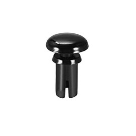 uxcell Push Clips Rivets 3.5mm x 6mm PCB Circuit Panel Nylon Fasteners Black 50 Pcs