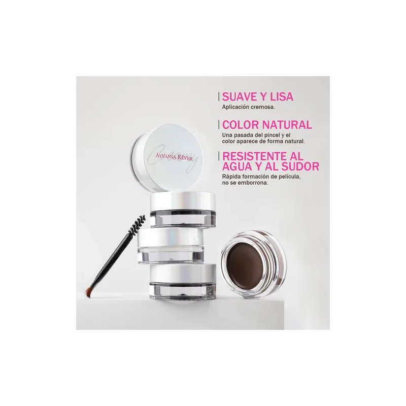Delineador En Gel De Ojos Sedoso Impermeable Ayvanna Rêver
