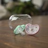 Dr. Talbot's Soft-Flex Orthodontic Pacifiers 6-12 Months, Pink/Aqua, Girl, 2