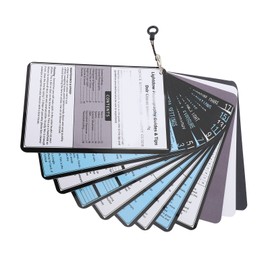 DSLR Cheat Sheet White Balance Gray Card Bundle Quick Reference Guides Master Your Camera Settings Photography Tips