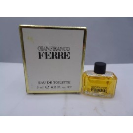 GIANFRANCO FERRE  EAU DE TOILETTE SPLASH MINI TRAVEL SIZE NEW BOXED