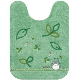 Senko 11833 My Neighbor Totoro Morino Cold Long Toilet Mat, Approx. 31.5 x 23.6 inches (80 x 60 cm), Green