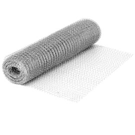 Wire Mesh for Rodent Control 7.8in x 13ft Hole Fill Fabric Stainless Steel Wire Mesh Roll Flexible Stretchy Ideal for Garden Hole Blocking