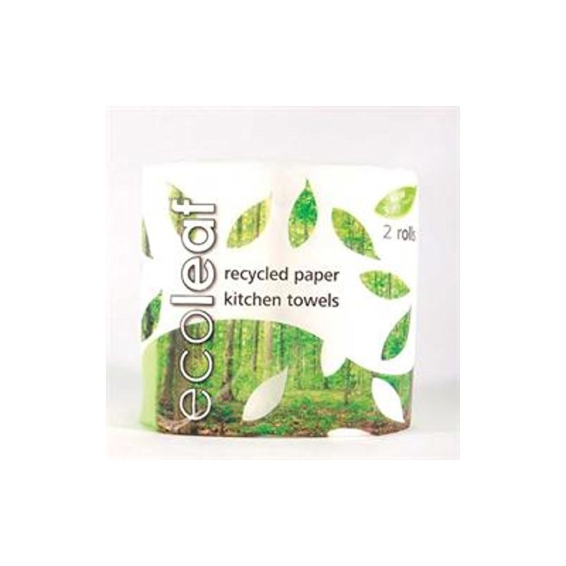 Ecoleaf 3Ply Kitchen Towel 2 Pack