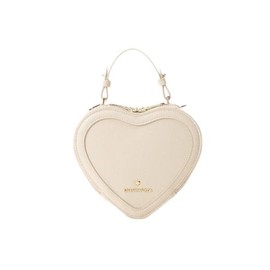 Samantha Vega Shoulder Bag/Mini Bag, Heart Shaped Shoulder Bag, white (off-white)