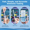 Ammonia Test Strips for Fish Tank, 50 Count Aquarium Test