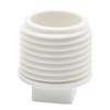 ZUDKSUY 1/2" NPT Male PVC Cleanout Plug, 20Pcs Threaded Pipe