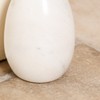 White Marble Doorstop Heavy Duty Non-Scratch 1.75kg Door Stop for