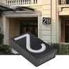 Outdoor Solar Power LED Number Sign Light House Hotel Store