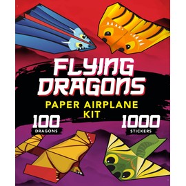 Flying Dragons Paper Airplane Kit