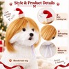 Pet Wig for Cats & Dogs – DIY-Trimmable Curly or