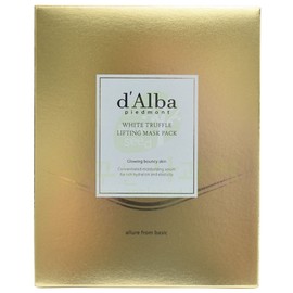 Dalva Dalba White Truffle Lifting Mask Pack 1 box (4 sheets) / 달바 화이트 트러플 리프팅 마스크팩 1box (4매)