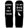 NOEMIN Dog Cat Lovers Socks Birthday Gifts - Funny Presents