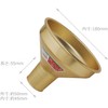 Safety 3 Wide Mouth Aluminum Funnel for Liquids and Grains