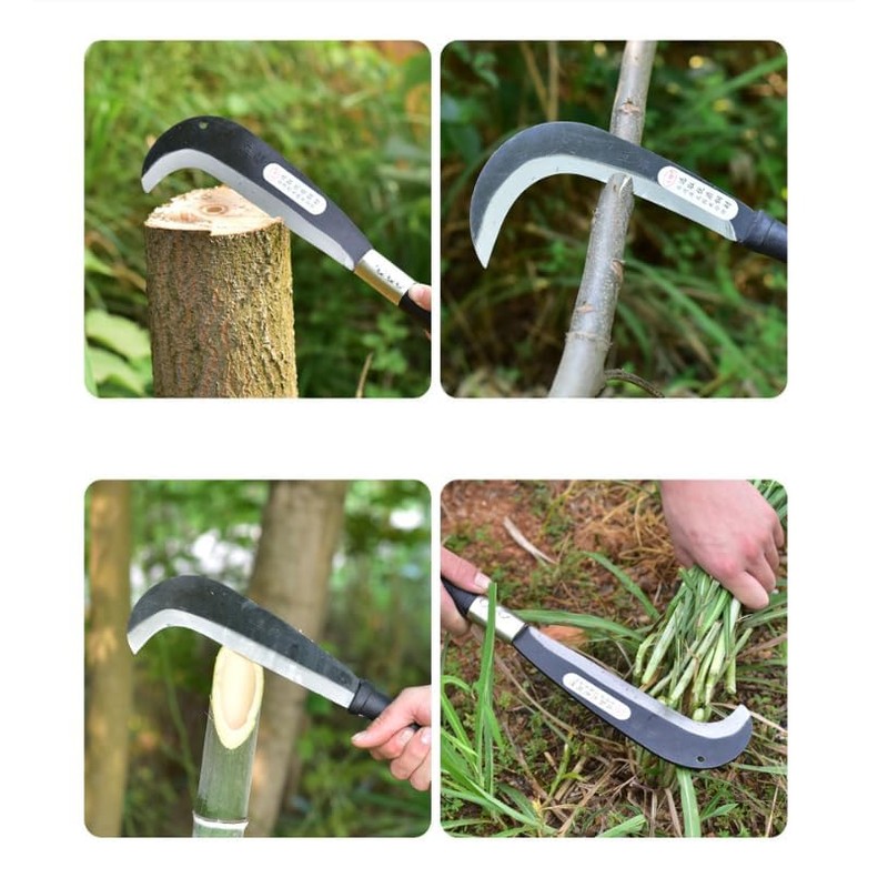 LI JIN Japanese Weed Crescent Crescent with Plastic Handle No.2319