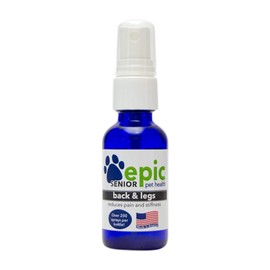 Back & Legs All Natural Liquid Spray Supplement - Apply Directly to Back & Legs for Fast Relief - Can Also Put on Food & Water - Made in USA (2 oz)