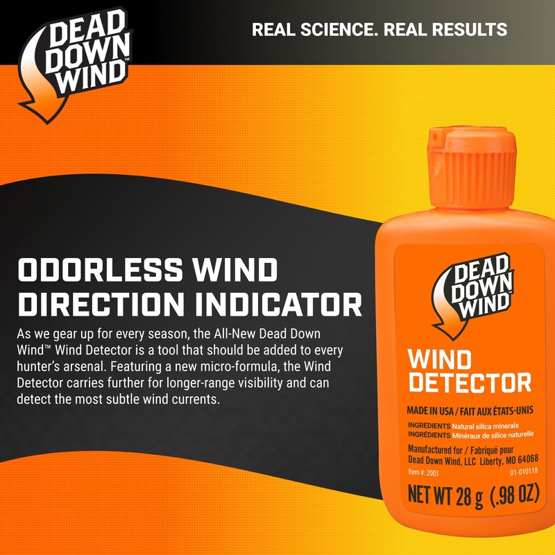 Dead Down Wind Hunting Wind Detector | Odorless Wind Direction