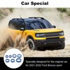 AuTK for Bronco Sport Trim Rings, AC Headlight Tune Gear