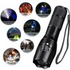 LED Powerful Flashlights 5 Pack, Bright Zoomable Tactical Flashlights High