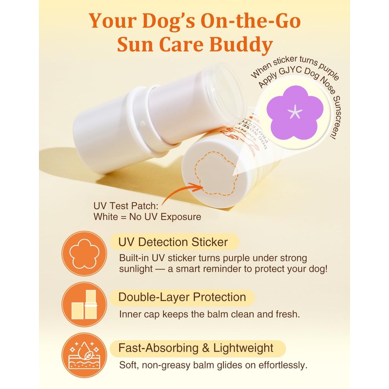 GJYC PET Dog Nose Protector Balm – Moisturizing Sun Protection