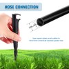 VooGenzek 30 pieces 8/12 mm micro drip pipe holder, irrigation