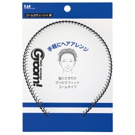 Kai Groom! Comb Headband Black HC1130