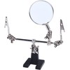 WWZMDiB Helping Hand Magnifier Adjustable 5X Magnifying Glass,with Dual Adjustable