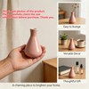 4 Inch Pink Small Ceramic Bud Vase with Narrow Mouth