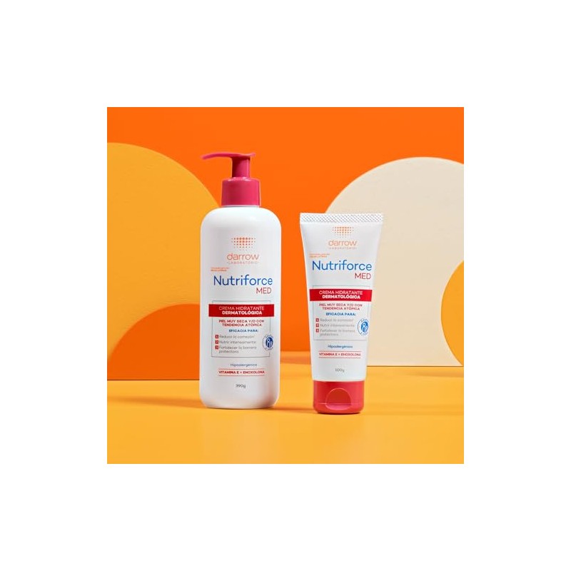 DARROW, Nutriforce MED Crema Hidratante Dermatolgica, Para Piel Seca o