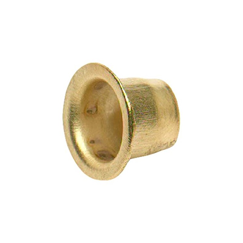 Merriway BH05093 (24 Pcs) Banjo Style Bookcase Socket Electro-Brassed Steel