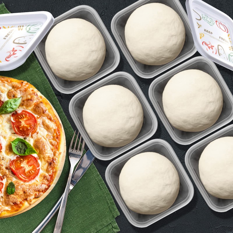 Vodolo Small Pizza Dough Proofing Box with Sealing Lids, Set